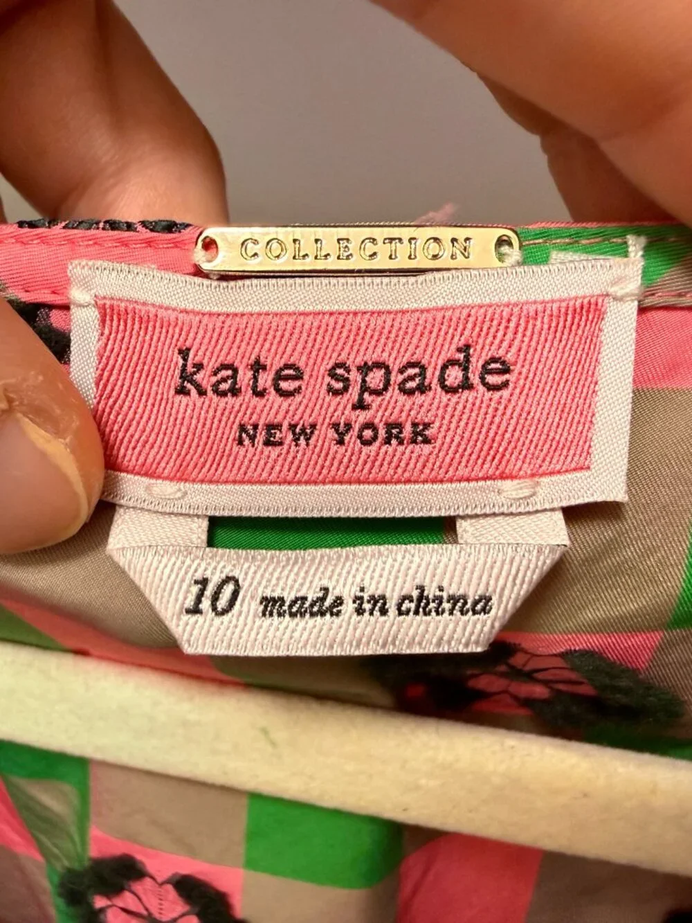 Kate Spade - Pink & Green 